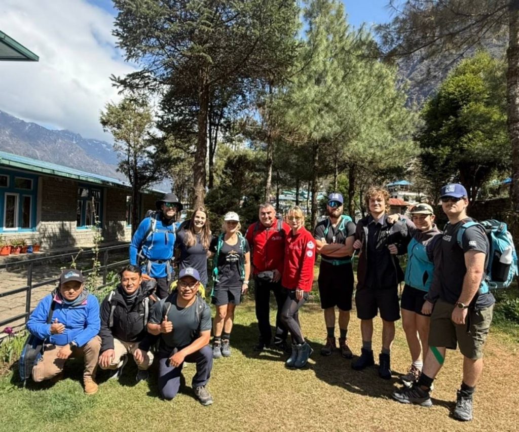 Lukla Group Photo before starting trek