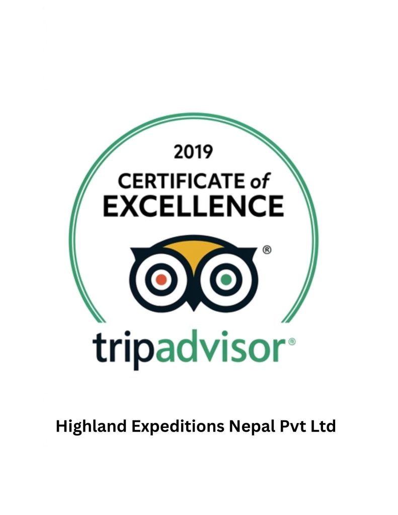 Highland Expeditions TripAdvisor Certificate of Excellence 2019